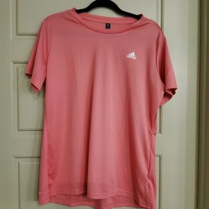 Adidas Pink T-shirt Womens size 1X NWT